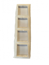 Legrand Valena 774454 4Lü Çerçeve Beyaz - 1