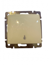 Legrand Valena 774312 Zil (Zil Simgeli) Krem (Bej) (Çerçeve Dahil) - 1