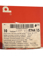 Legrand Valena 774415 Işıklı Zil Butonu (Çan Sembollü) Beyaz (Çerçeve Dahil) (3 Adet) - 3