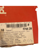 Legrand Valena 774439 RJ11 Telefon Girişi 2li Beyaz (Çerçeve Dahil) - 3