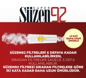 Süzen92 Slender Filtre 1200'lü Ekonomik Paket 2 Adet Taşıma Kutusu Hediyeli - 4
