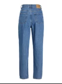 JJXX Bayan Mom Jean Rahat Kesim Kot Pantolon 12203987 - 8