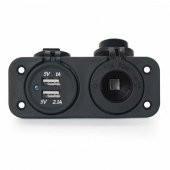 Marin Tip USB ve 12V Çakmak Şarj Soketi - 1