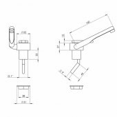CAN RB1487 Katlanır Musluk 12V Mikro Anahtarlı - 2