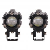 Offroad sis lambası beyaz-sarı (6.5 cm x 4.5cm 6.5cm  )  10w 12-80v set / LASS347 thumbnail 1