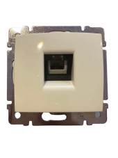 Legrand Valena 774438 RJ11 Tekli Telefon Prizi Beyaz (Çerçeve Dahil) - 1