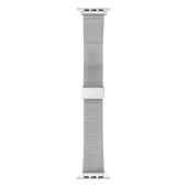 Apple Watch 7 41mm Uyumlu KRD-85 Metal Otomatik Mekanizmalı Klips Kordon - 9