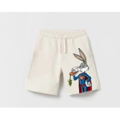 livaliva 3550 %100 Pamuklu Erkek Çocuk Baskılı Şort Takım thumbnail 3