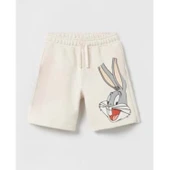 livaliva 3945 %100 Pamuklu Çocuk Baskılı Şort Takım thumbnail 5