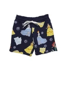 livaliva 4151 %100 Pamuklu Kız Çocuk Baskılı Şort Takım thumbnail 3