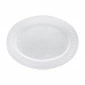 The Mia GRD0003 Grande Servis Tabağı Beyaz 41x31 Cm - 2