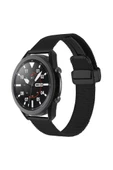 Galaxy Watch 46mm Uyumlu KRD-85 Metal Otomatik Mekanizmalı Klips Kordon thumbnail 1