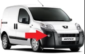 Peugeot Bipper 2008-2013 Sağ Sis Far Çerçeve Kapağı 735462202 - 2
