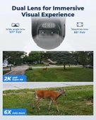 REOLINK Güvenlik Kameraları Kablosuz Dış Mekan, 360 Derece - 2