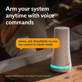 SimpliSafe 7 Parça Kablosuz Dış Mekan Kameralı Ev Güvenlik Sistemi - 2