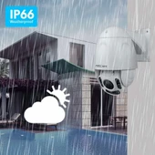 FOSCAM Dış Mekan PTZ (4x Optik Zum) HD 1080P WiFi Güvenlik Kamerası - 4
