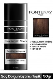 FONTENAY TOPİK KERATİN FIBERS ORTA KAHVE TOPİK - 1