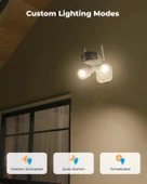 REOLINK Projektör Kamerası, 4K Çift Lensli Kablolu WiFi Güvenlik Kamerası - 4