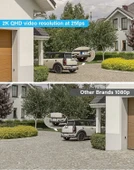 FOSCAM 2.4G/5GHz WiFi Projektör Kamera - Siren Alarmlı - 4