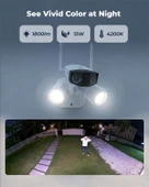 REOLINK Projektör Kamerası, 4K Çift Lensli Kablolu WiFi Güvenlik Kamerası - 3