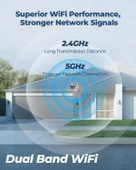 REOLINK 4K WiFi Güvenlik Kamerası - Ultra Geniş Açılı - 4