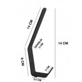 Kanca - Elbise Askısı - Askılık - Askı - Dekoratif Askı - 3