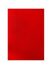 Keçe 50X70 cm 2li Paket Kırmızı 2 mm - 1