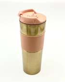 Yüksek Kaliteli Sıcak ve Soğuk French Press Çelik Termos Kupa Bardak Mug 500 ML  Kahve ve Bitki Çayı - 2