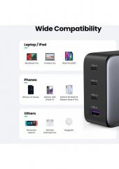 Ugreen Gan x 100W 4 Portlu Pd Usb-C Hızlı Şarj Cihazı - 4