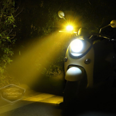 Baykuş Sis Farı Çift Renk Sarı-Beyaz Araç Motosiklet Off Road Led Lamba Delici Yayıcı Projektör 50W Metal Arazi Çalışma Lambası 1 Adet - 8