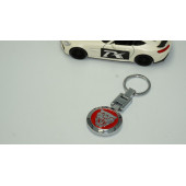 Jaguar Panther Logo Kırmızı Krom Metal Çift Yön Anahtarlık Orjinal Ürün - 3