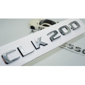 DK Tuning CLK200 Kompressor Bagaj Krom ABS 3M 3D Yazı Logo Benz İle Uyumlu - 1