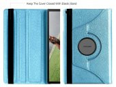 Smody Samsung Galaxy Tab A8 SM-X200 10.5 inç Kılıf 360 Dönerli Standlı Kapaklı thumbnail 5