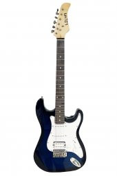 Lilya ST309BLU Elektro Gitar Mavi Renk (HSS) - 1