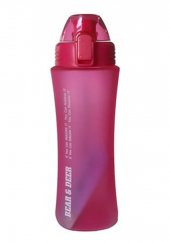 Bear & Deer Buzlu Pembe Otomatik Kapak Detoks Filitreli Matara 660 ml 1 Adet - 2
