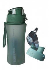 Bear & Deer Buzlu Su Yeşili Detoks Filitreli Matara 480 ml 1 Adet - 1