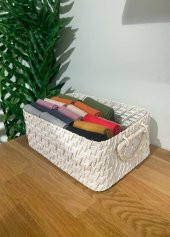 The Mia SPT0069 Hasır Sepet 30x21x14 CM - 2