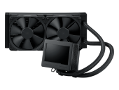ASUS ROG RYUJIN III 240 OLED 3.5 LCD AURA SYNC RGB 3X NOCTUA IPPC 2000 PWM 120MM FAN SIVI CPU SOĞUTUCUSU - 1