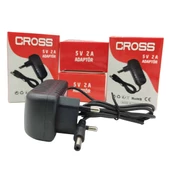 5V 2A 5.5*2.5mm Adaptörü Cross - 1