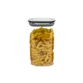 3lü 1,1 Lt Sızdırmaz Kapaklı Vakumlu Kare Erzak Saklama Kabı Seti - 2