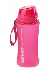 Bear & Deer Buzlu Pembe Detoks Filitreli Matara 480 ml 1 Adet - 2