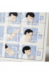 NevaDekorasyon Islamı Öğreniyorum Puzzle Abdest Ahşap Oyuncak - 3