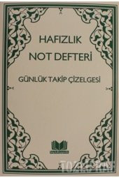 Kitap Kalbi Yayıncılık Hafızlık Not Defteri Günlük Takip Çizelgesi - 1