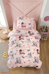 Mary Genç Nevresim Takımı Ranforce Tek kişilik 160x220 - 1