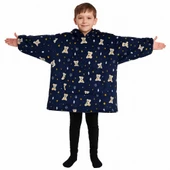 Çocuk Giyilebilir Battaniye Wellsoft Unisex Oversize thumbnail 7