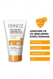 Sinoz Leke Karşıtı Güneş Koruyucu Krem SPF50+ 50 ml - 1