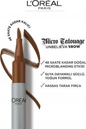 LOreal Paris Unbelieva Brow Micro Tatouage Kaş Kalemi - 108 Dark Brunette - 4