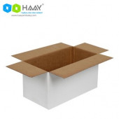 HAAY AMBALAJ 29x15x15cm Tek Oluklu Koli - Beyaz ( 10 ADET) - 2