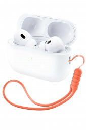 Boyun Askı İpi Airpods Pro 2. Nesil Uyumlu Pastel Renkli Yumuşak Silikon Kulaklık İpi - 1