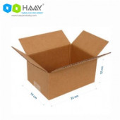 HAAY AMBALAJ 22x15x12cm Tek Oluklu Koli - Kraft ( 50 ADET) thumbnail 3